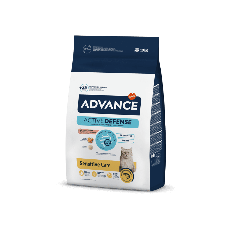 Advance Sensitive Adult Salm&oacute;n y Arroz pienso para gatos